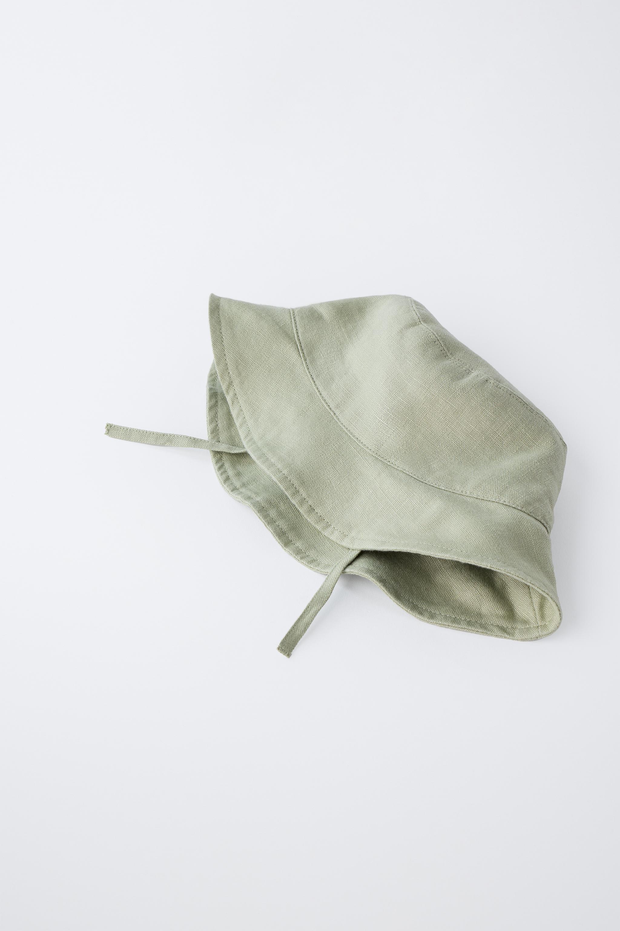 100% LINEN BUCKET HAT